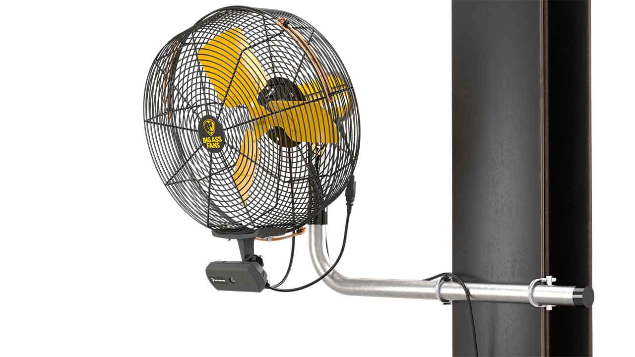 AirEye - High-Tech Pedestal Fan - Big Ass Fans®